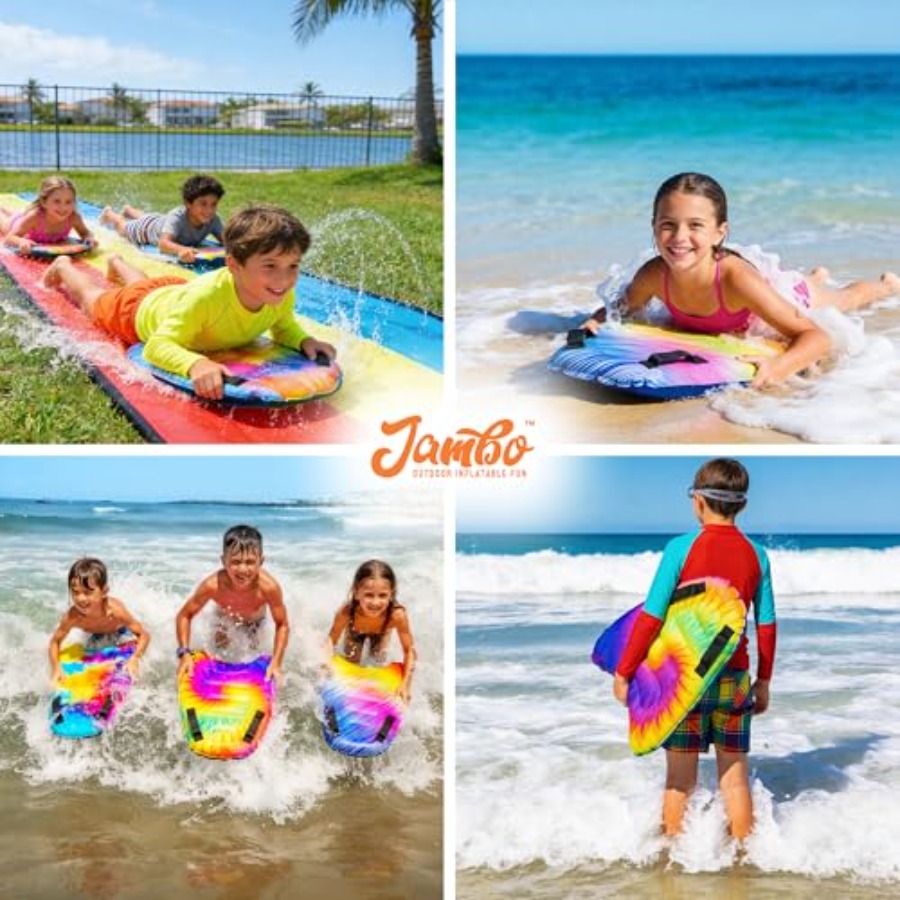 4-pack opblaasbare surfboards  - Bodyboard Boogie Board recensie en prijs